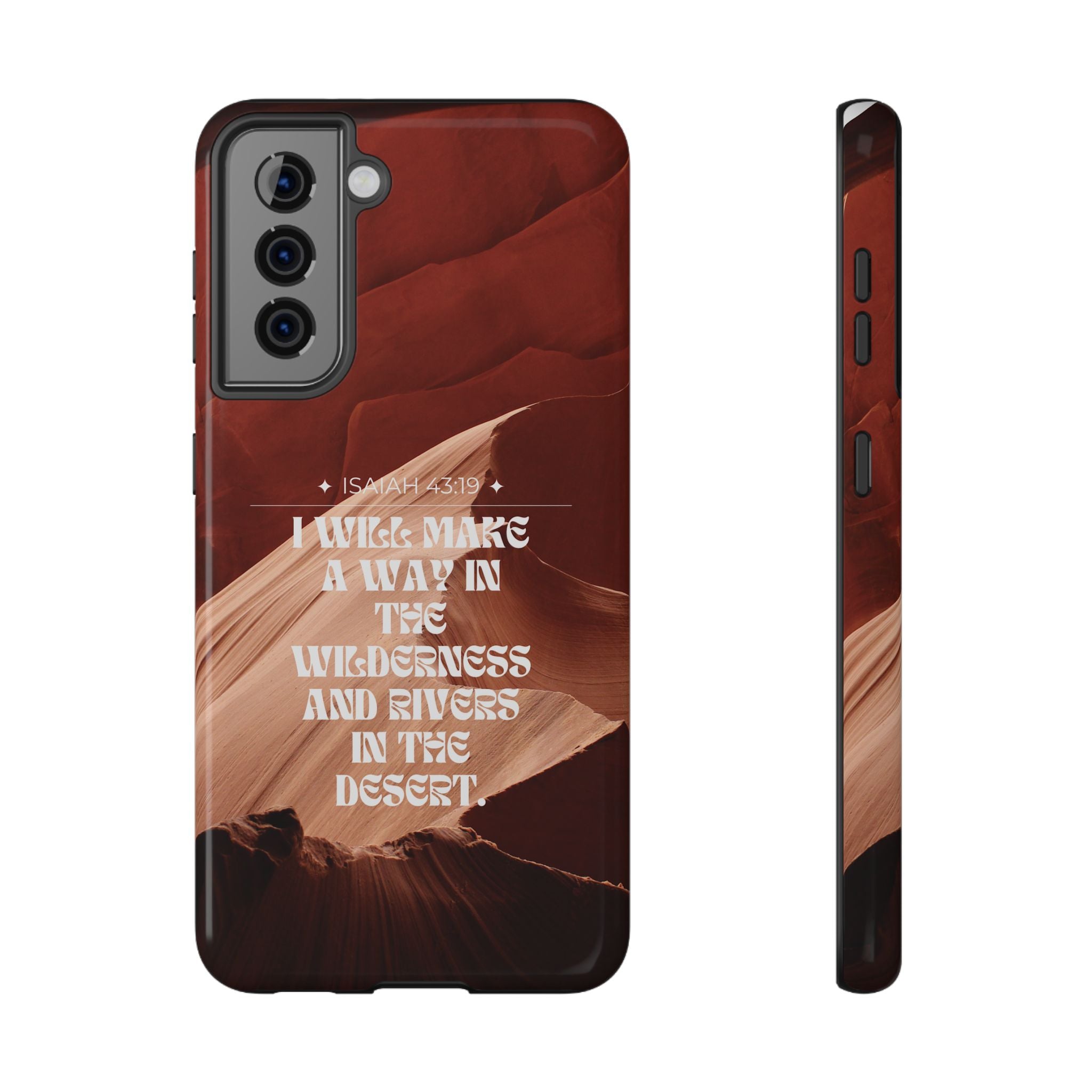 Rivers In The Desert Hard Phone Case
