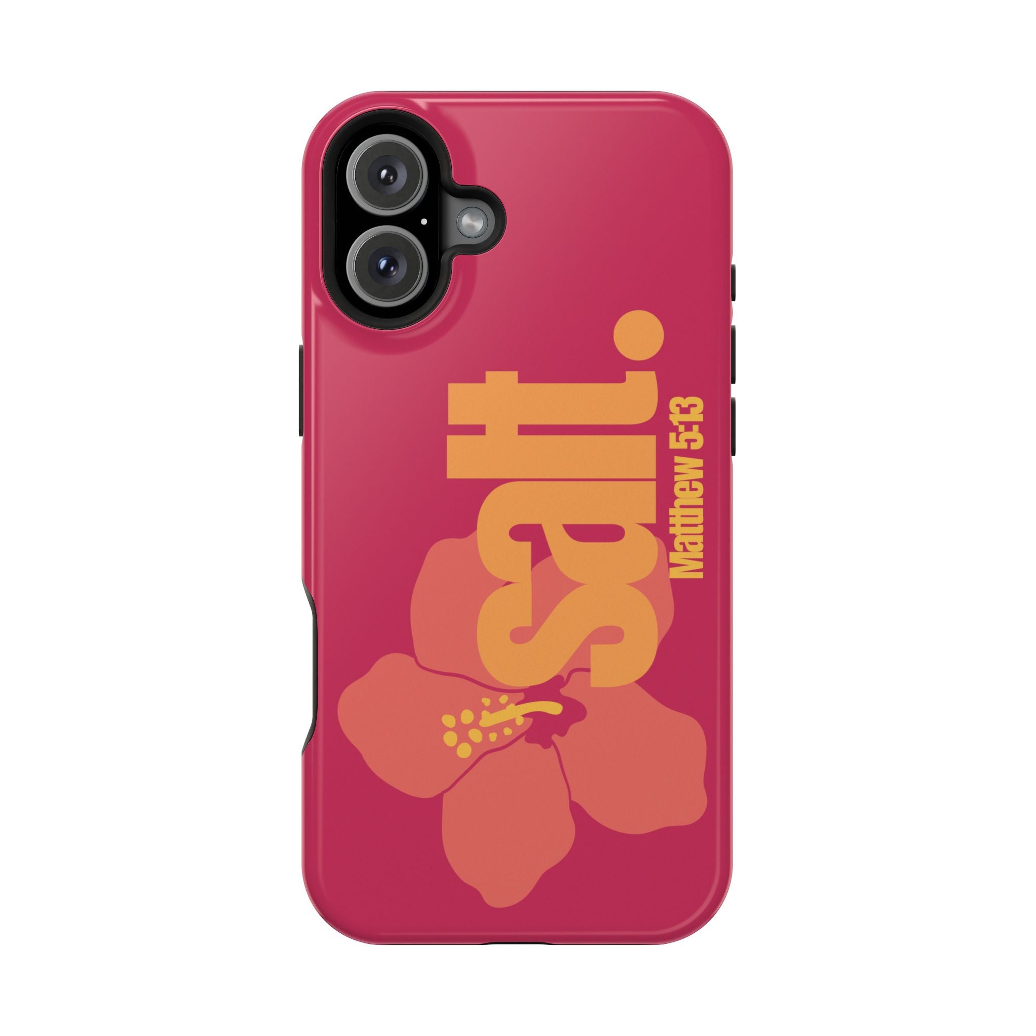 Salt Hibiscus Hard Phone Case