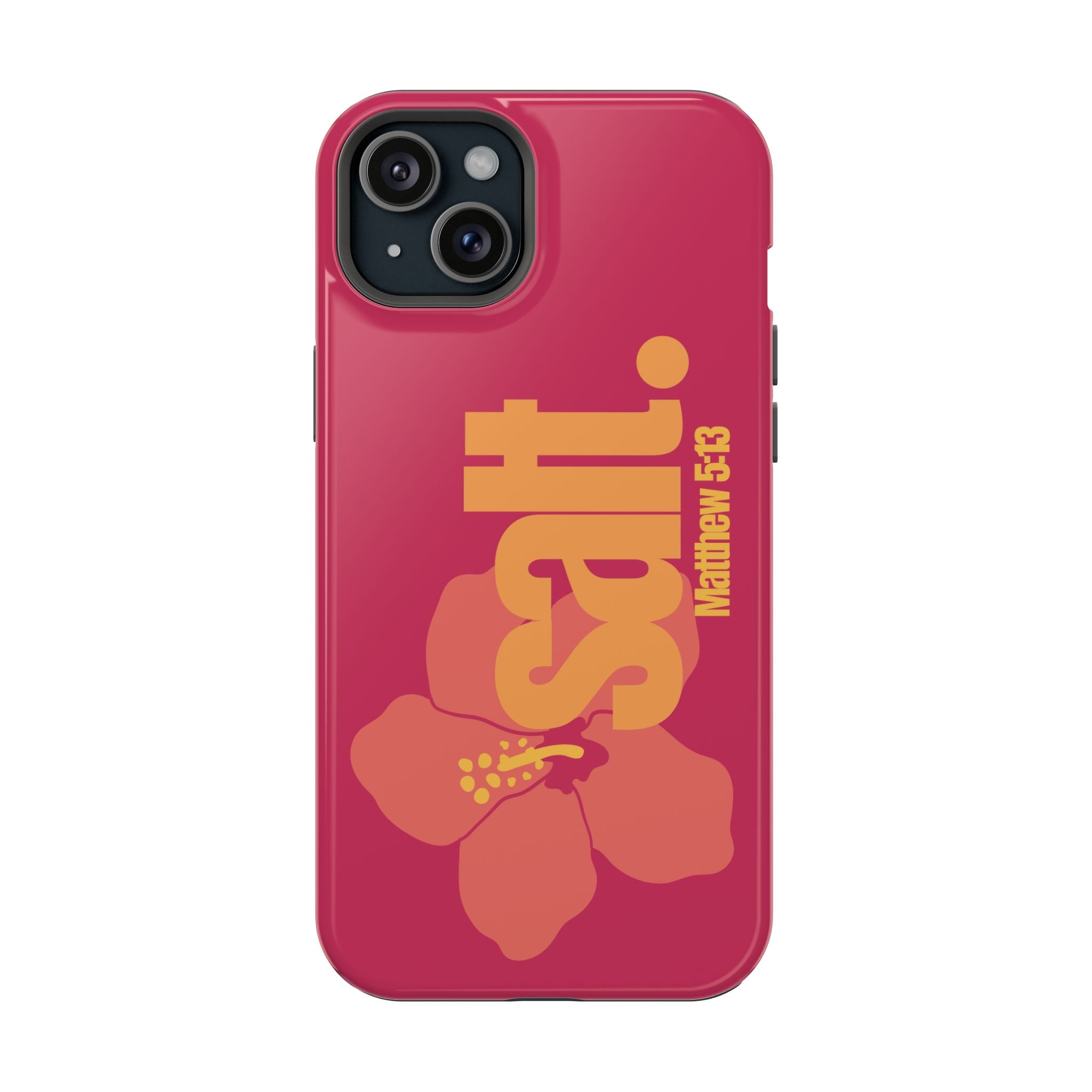 Salt Hibiscus Hard Phone Case