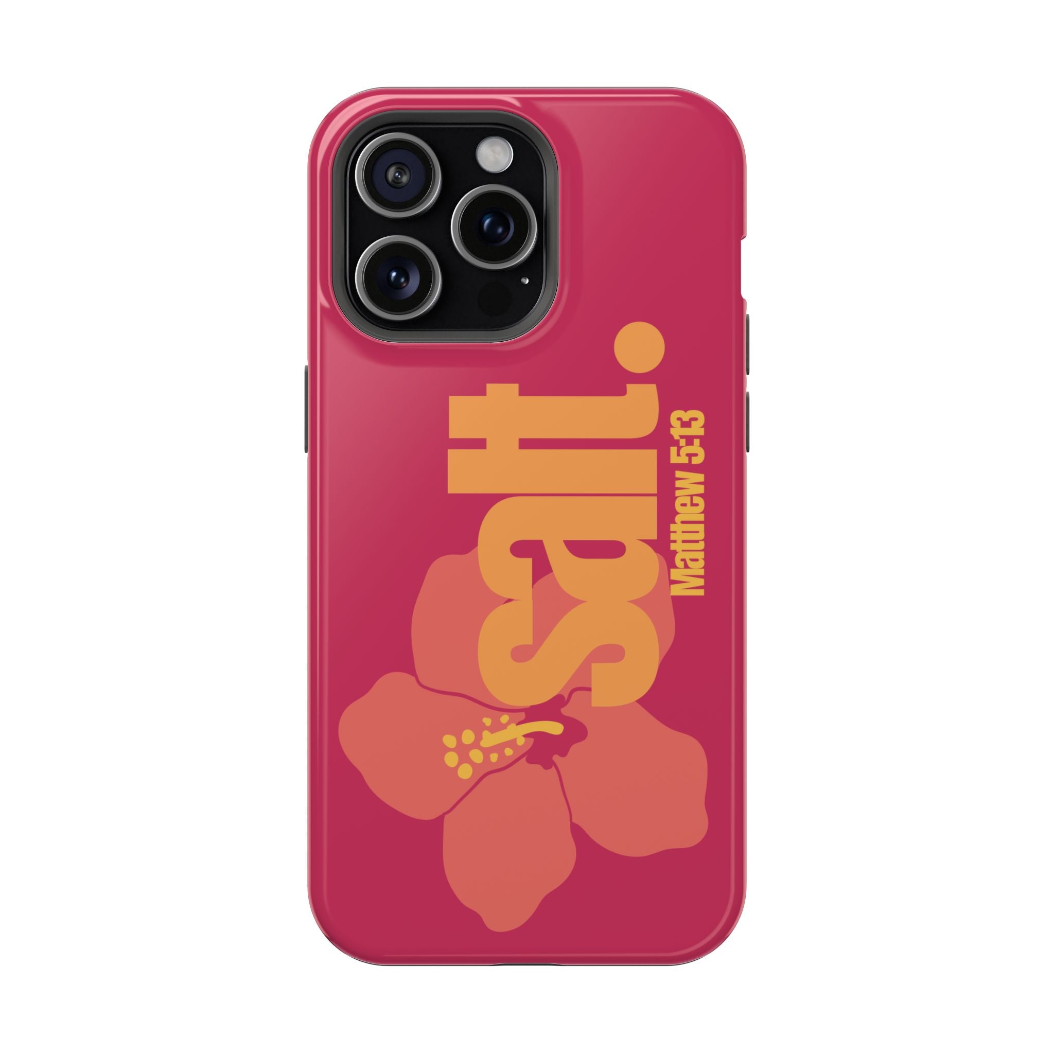 Salt Hibiscus Hard Phone Case