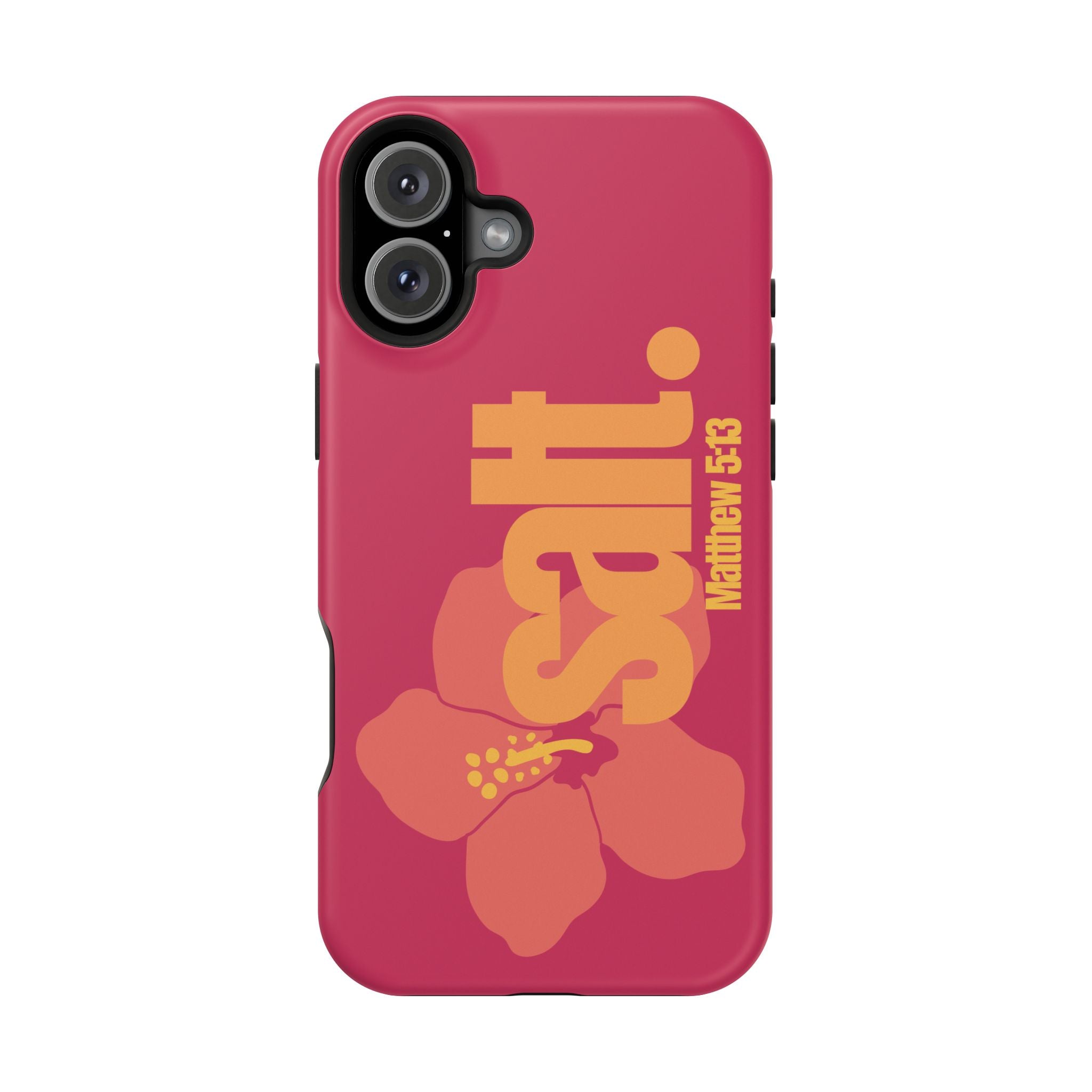 Salt Hibiscus Hard Phone Case