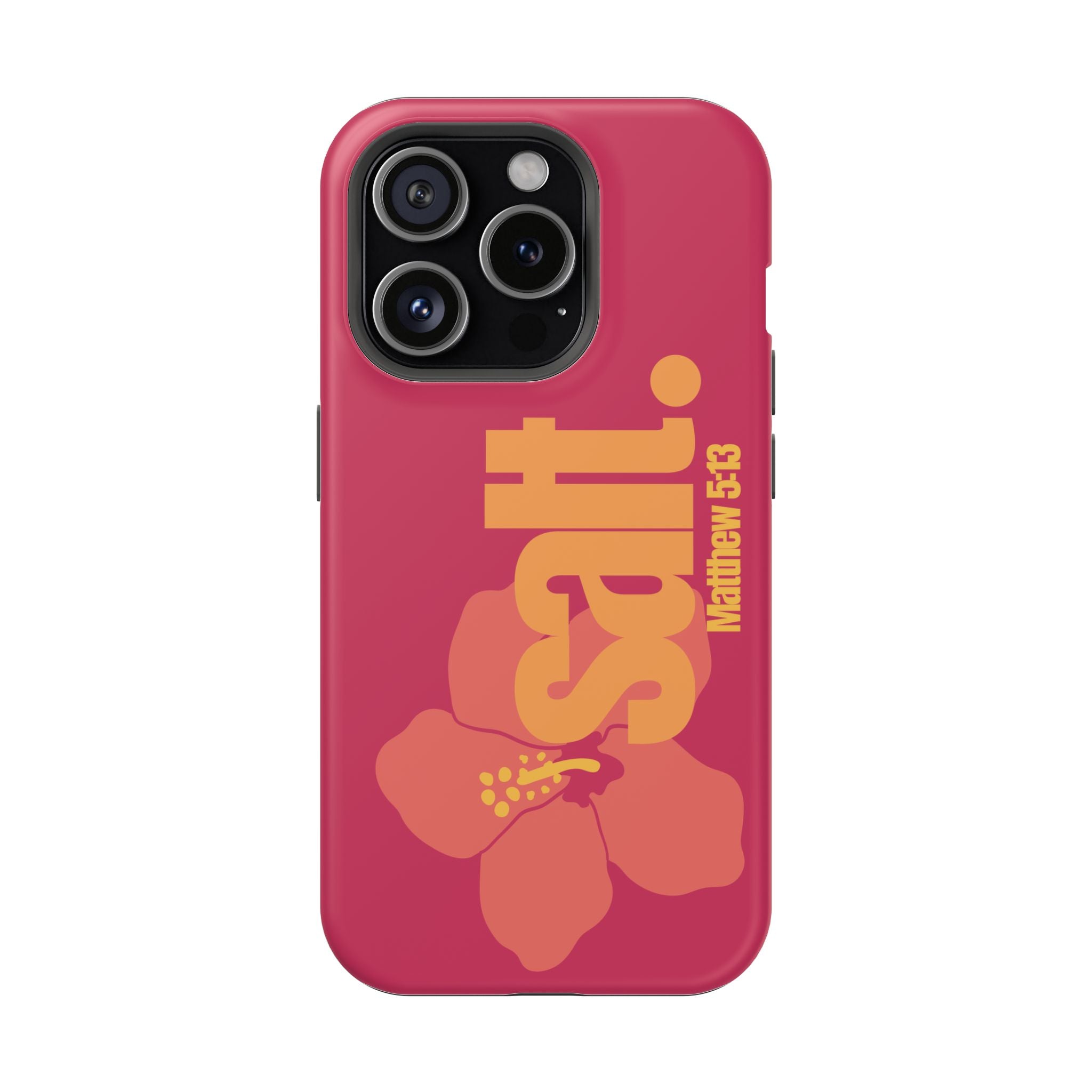 Salt Hibiscus Hard Phone Case