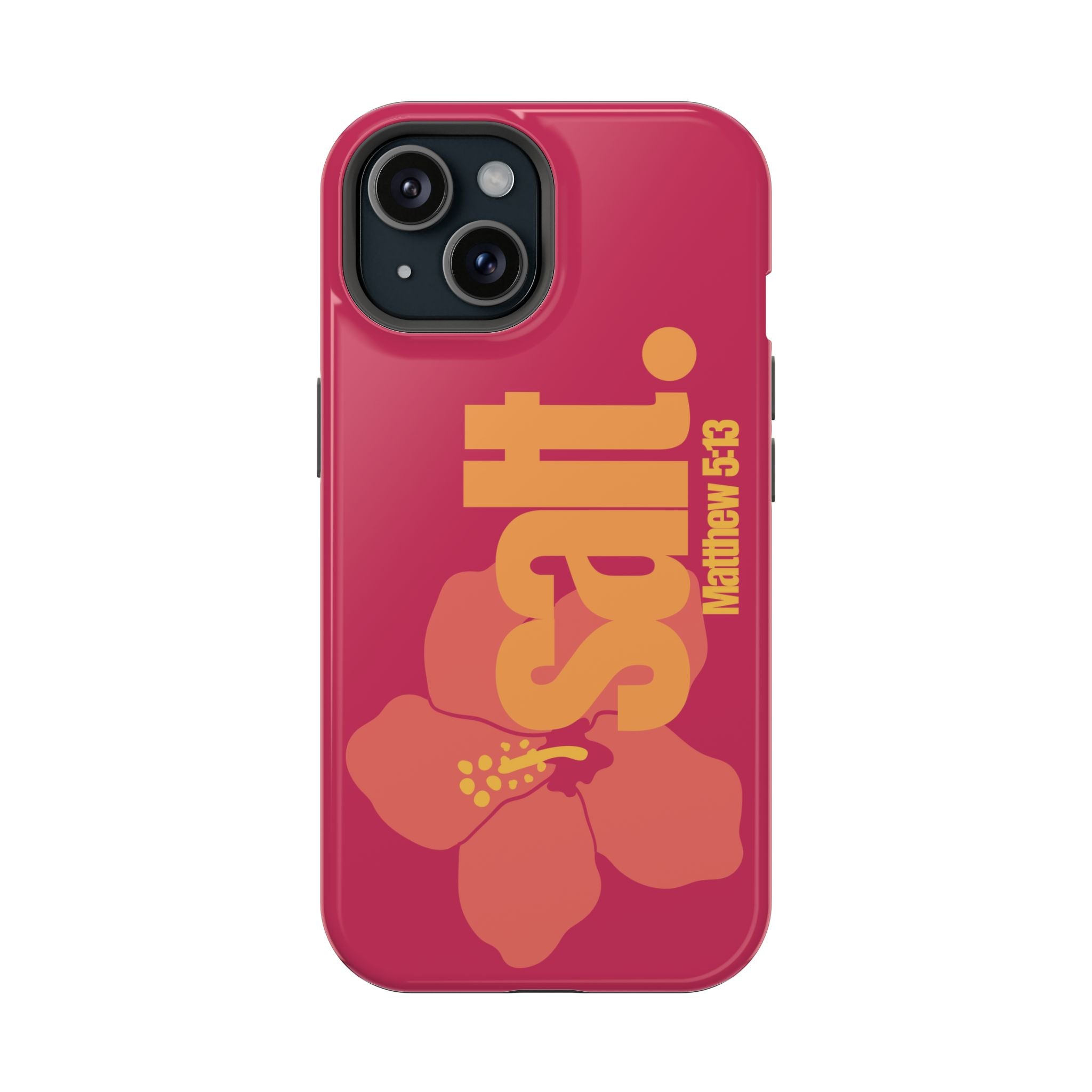 Salt Hibiscus Hard Phone Case