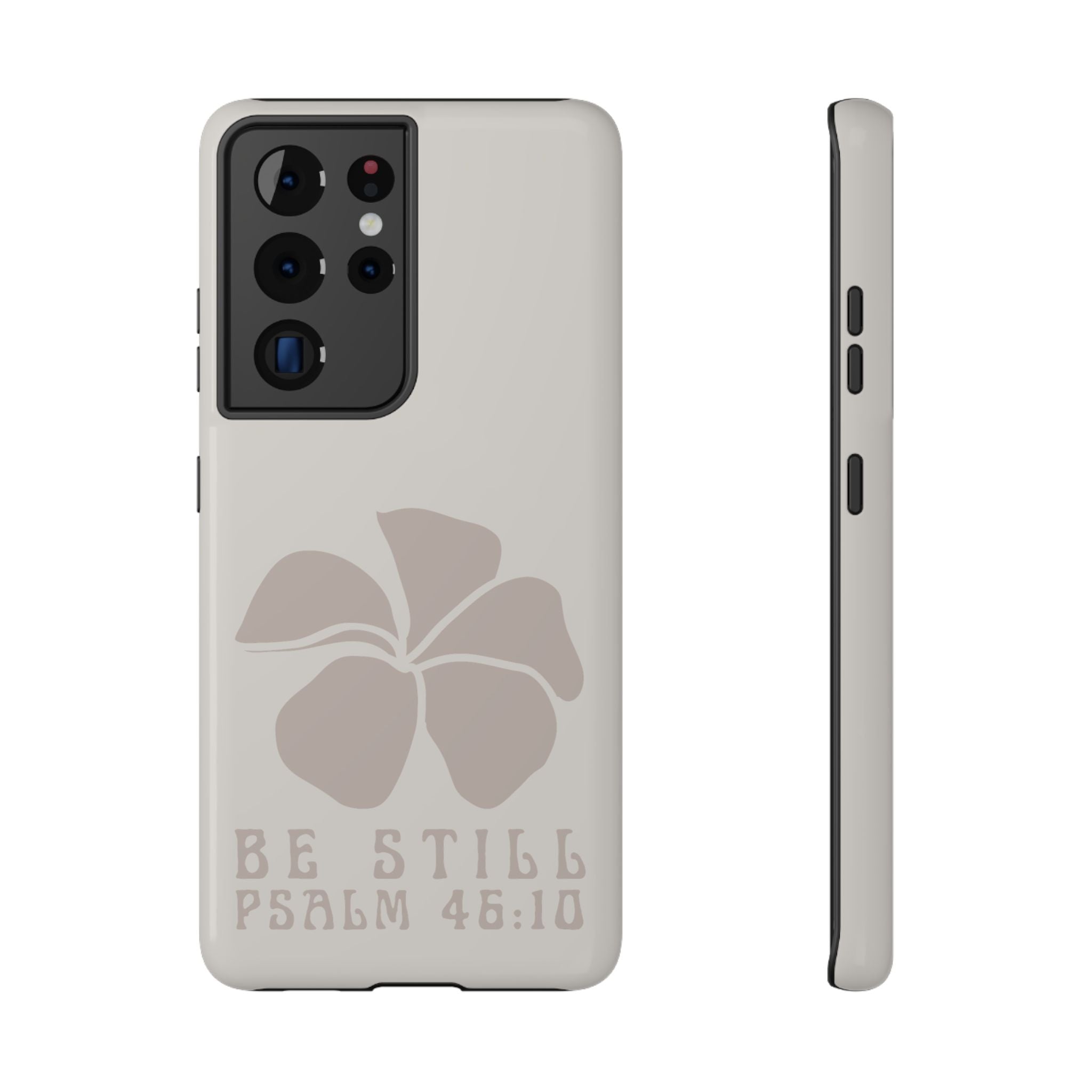 Be Still Plumeria Hard Phone Case