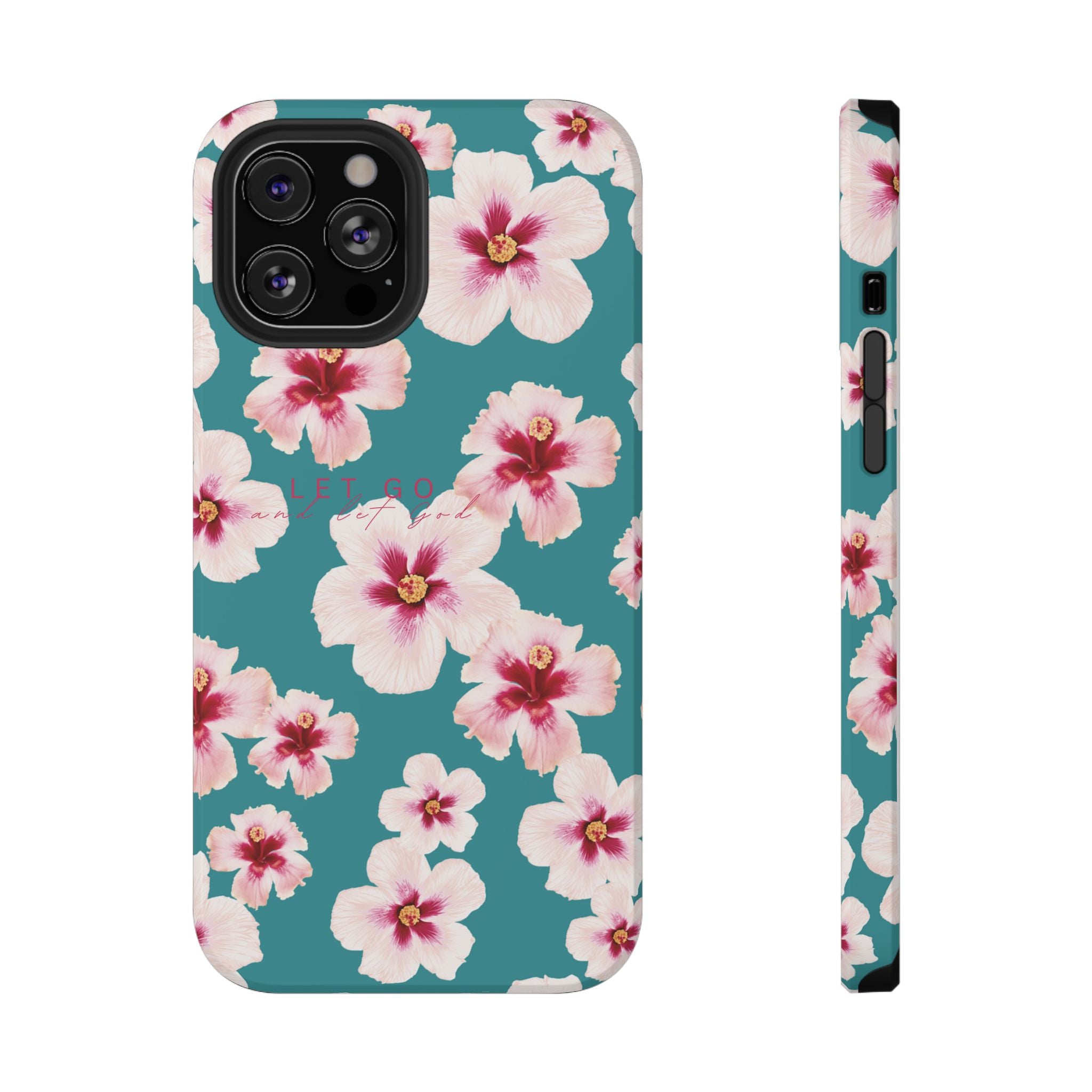 Let Go Hibiscus Hard Phone Case