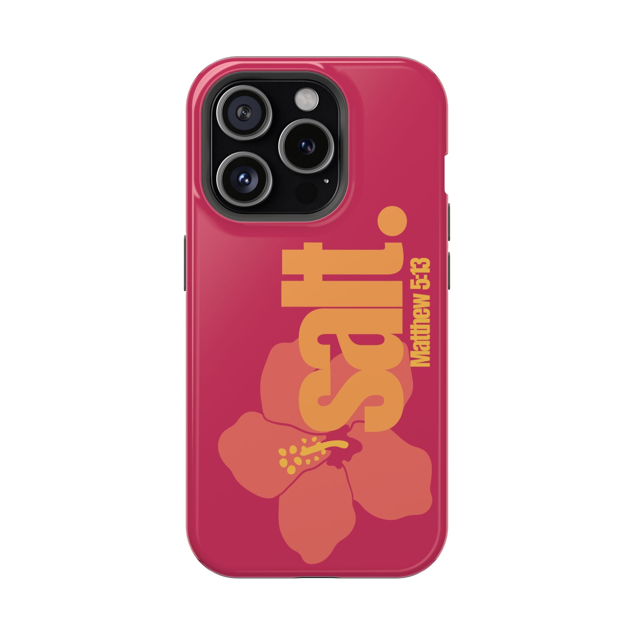 Salt Hibiscus Hard Phone Case