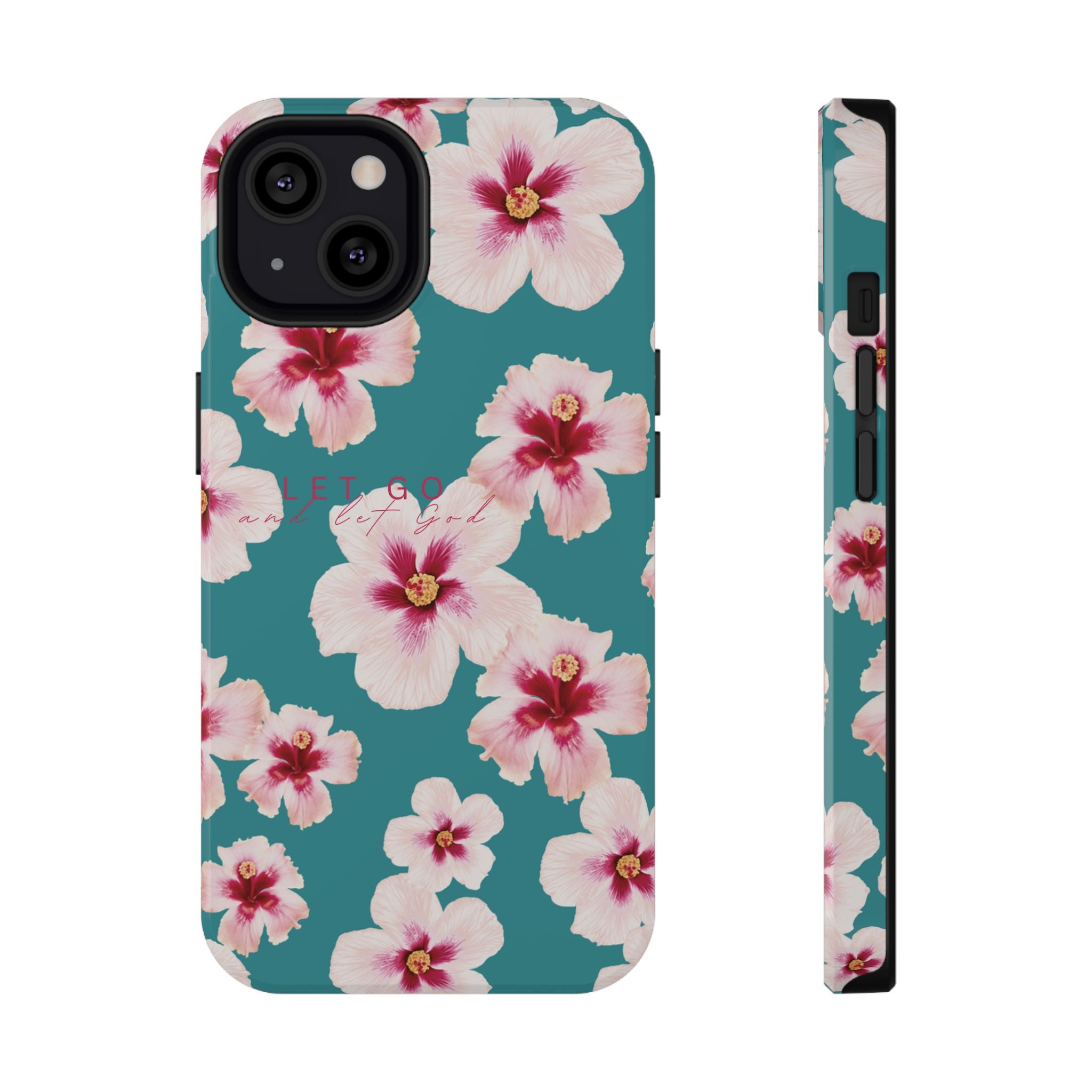 Let Go Hibiscus Hard Phone Case