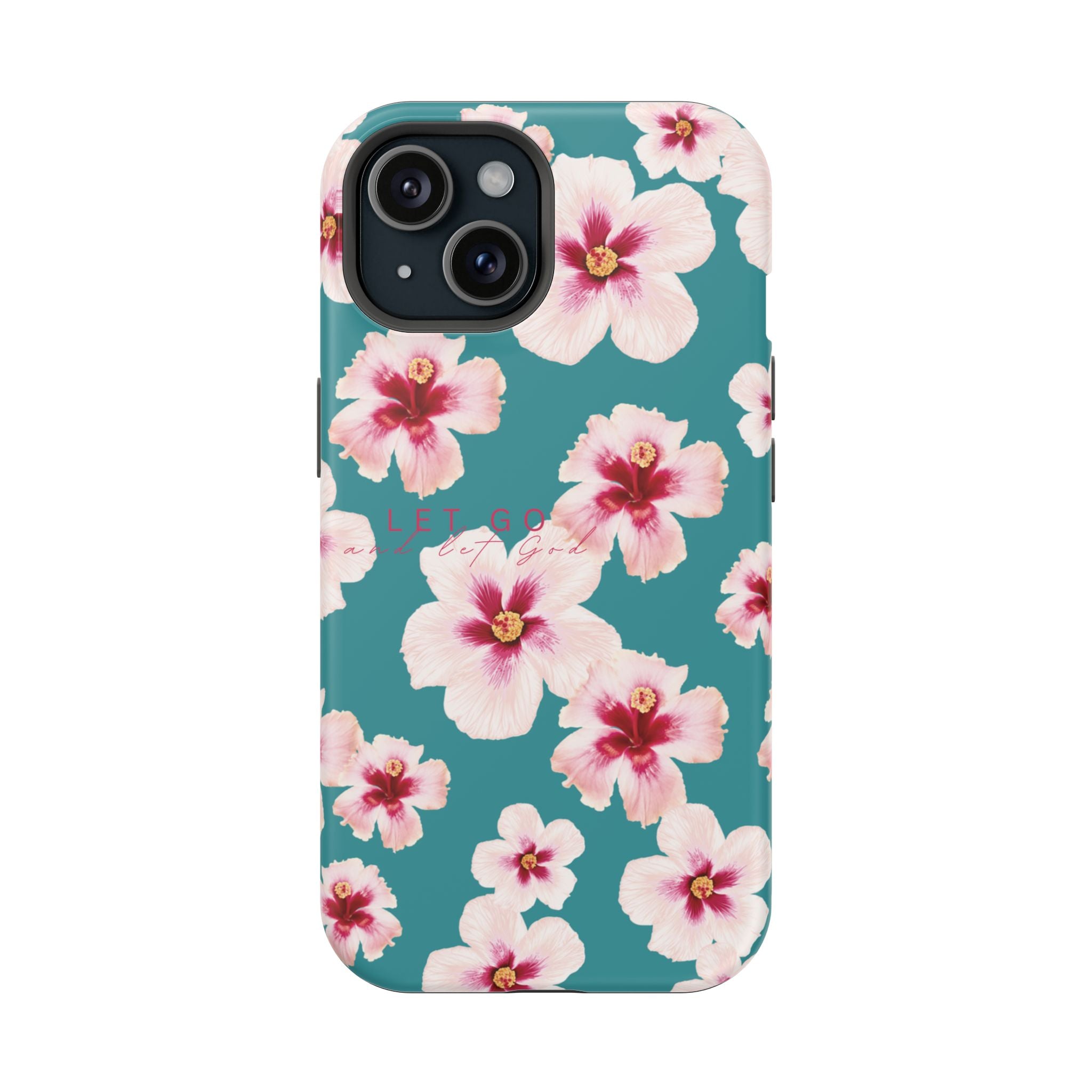 Let Go Hibiscus Hard Phone Case