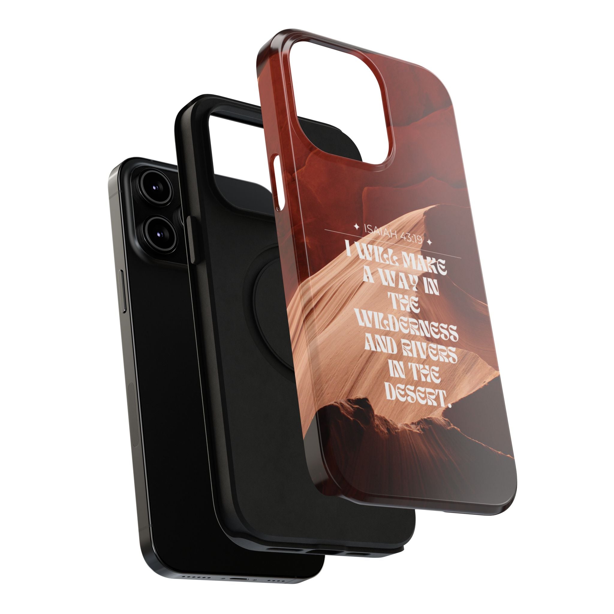 Rivers In The Desert Hard Phone Case
