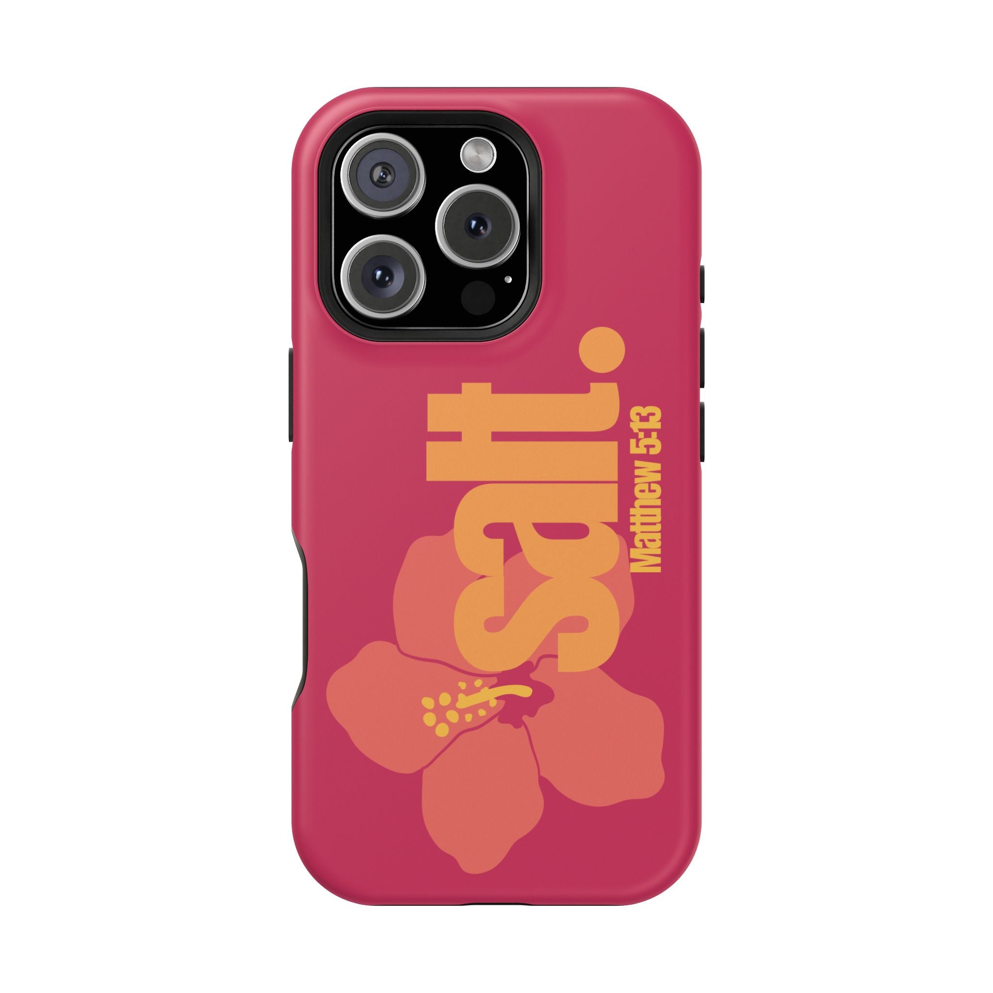 Salt Hibiscus Hard Phone Case
