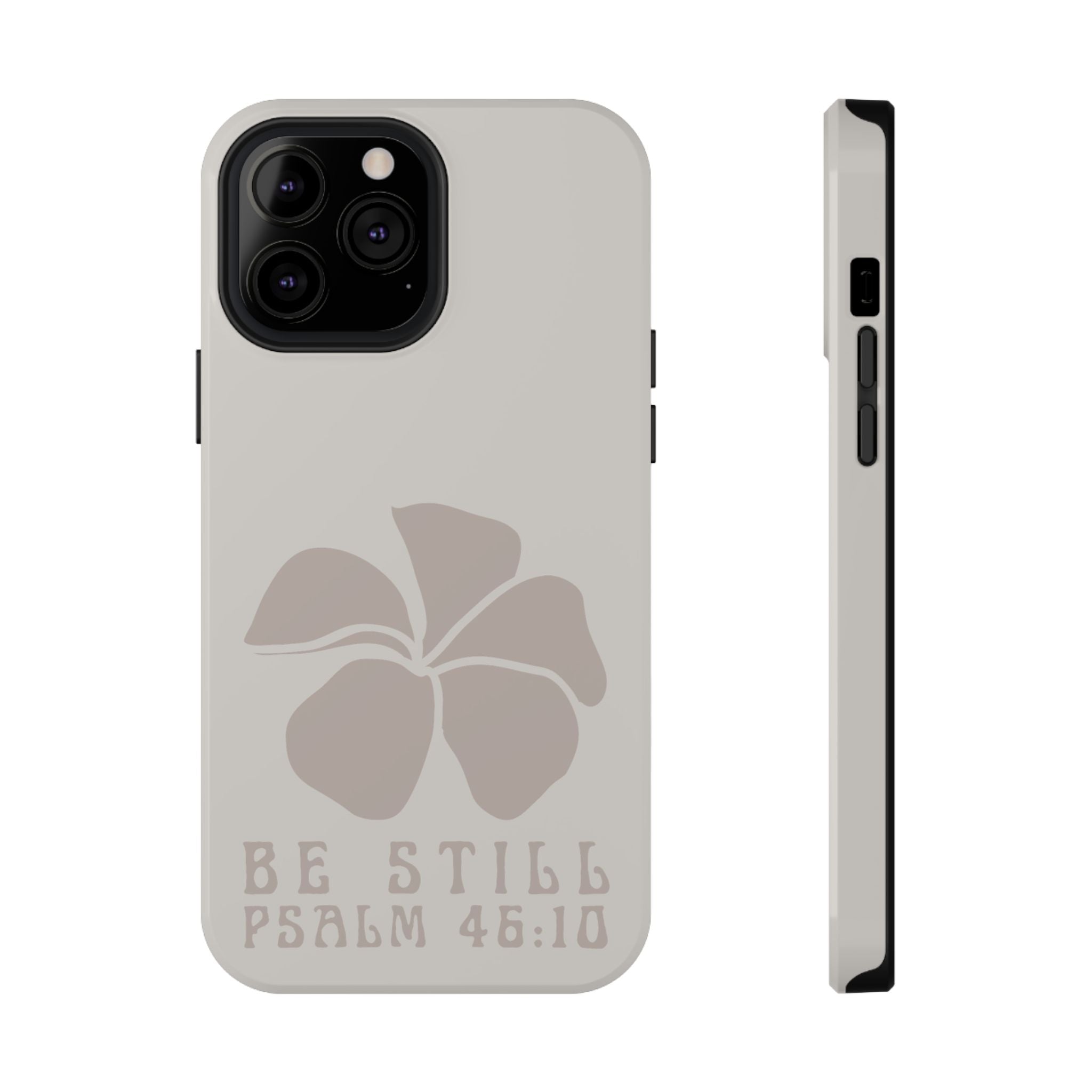 Be Still Plumeria Hard Phone Case
