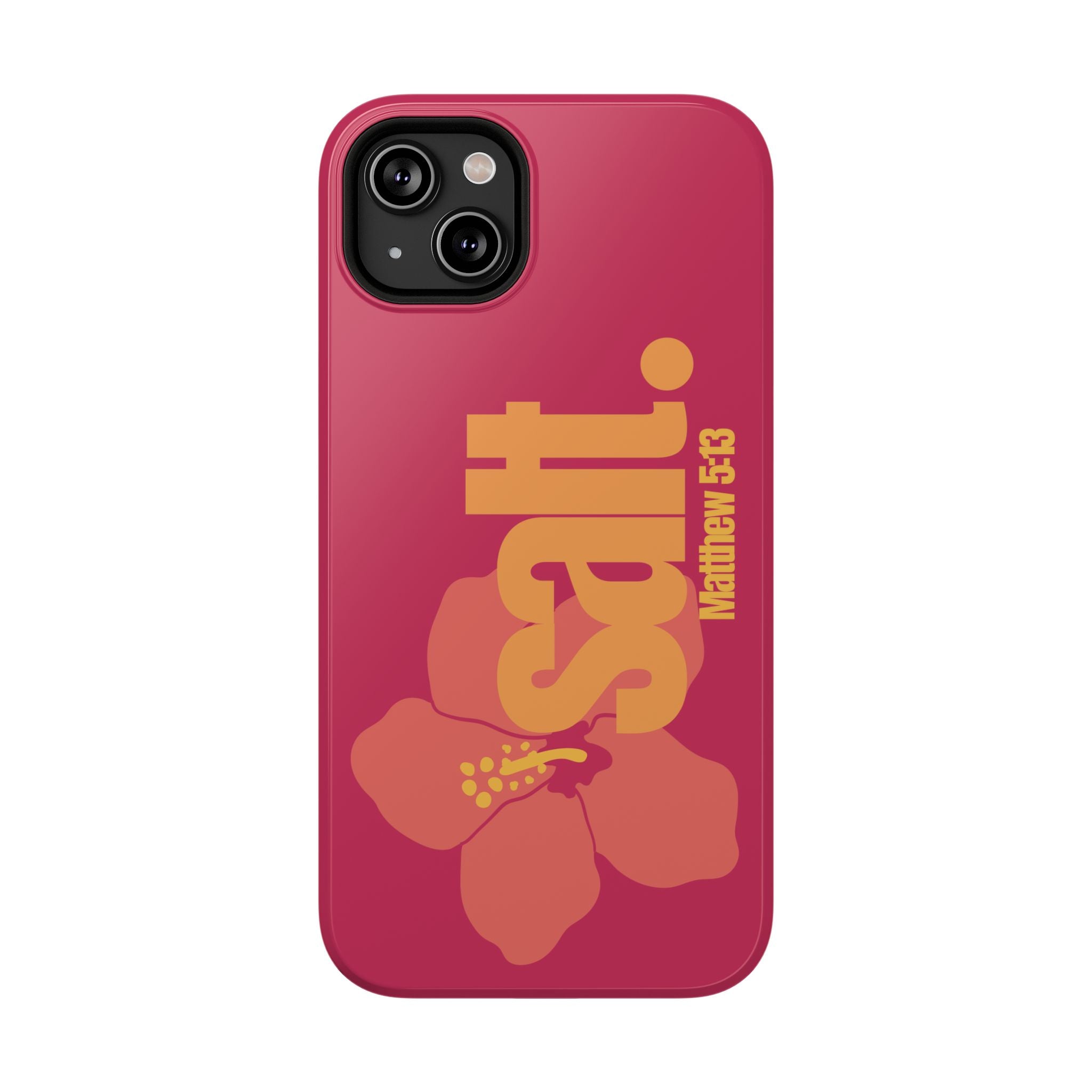 Salt Hibiscus Hard Phone Case