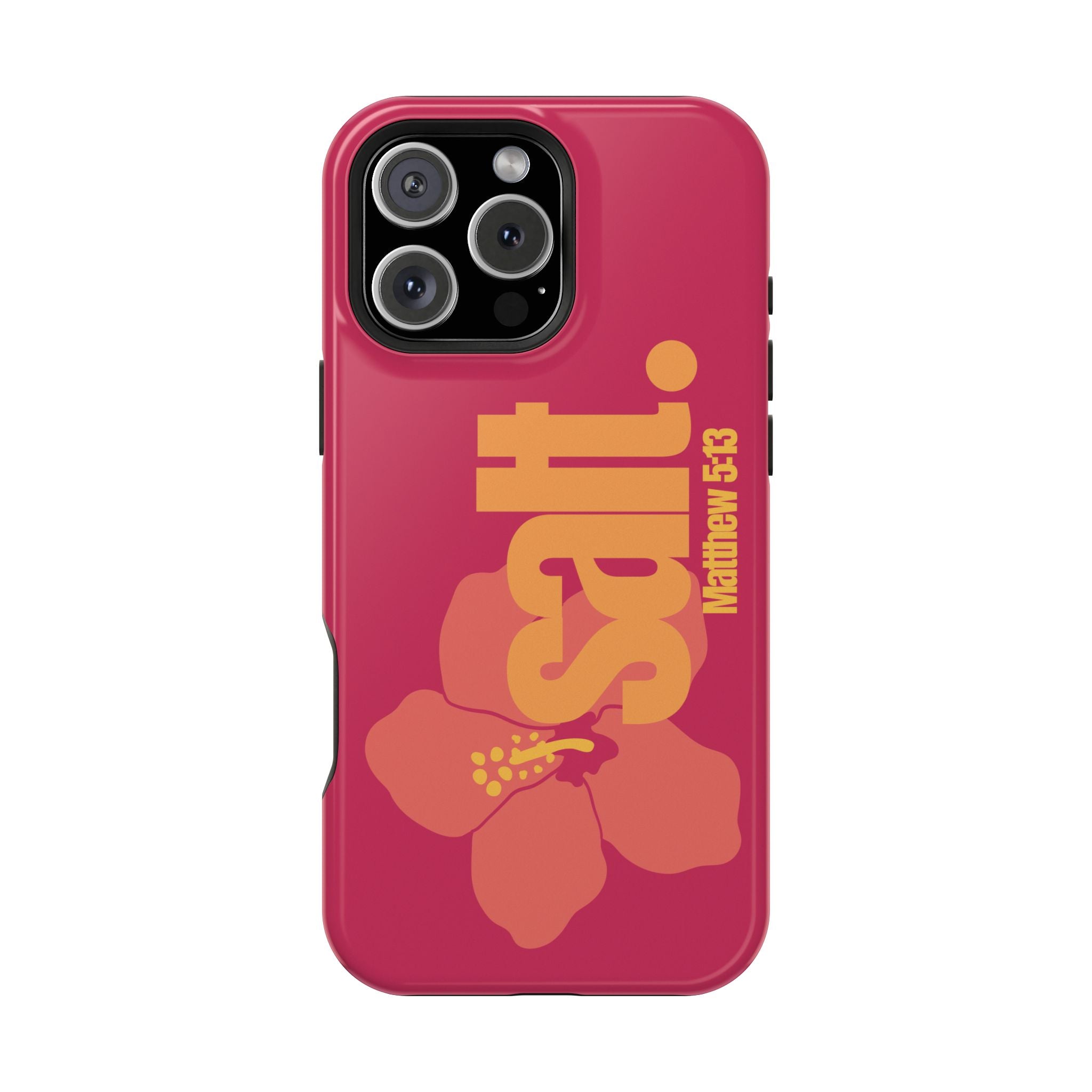 Salt Hibiscus Hard Phone Case
