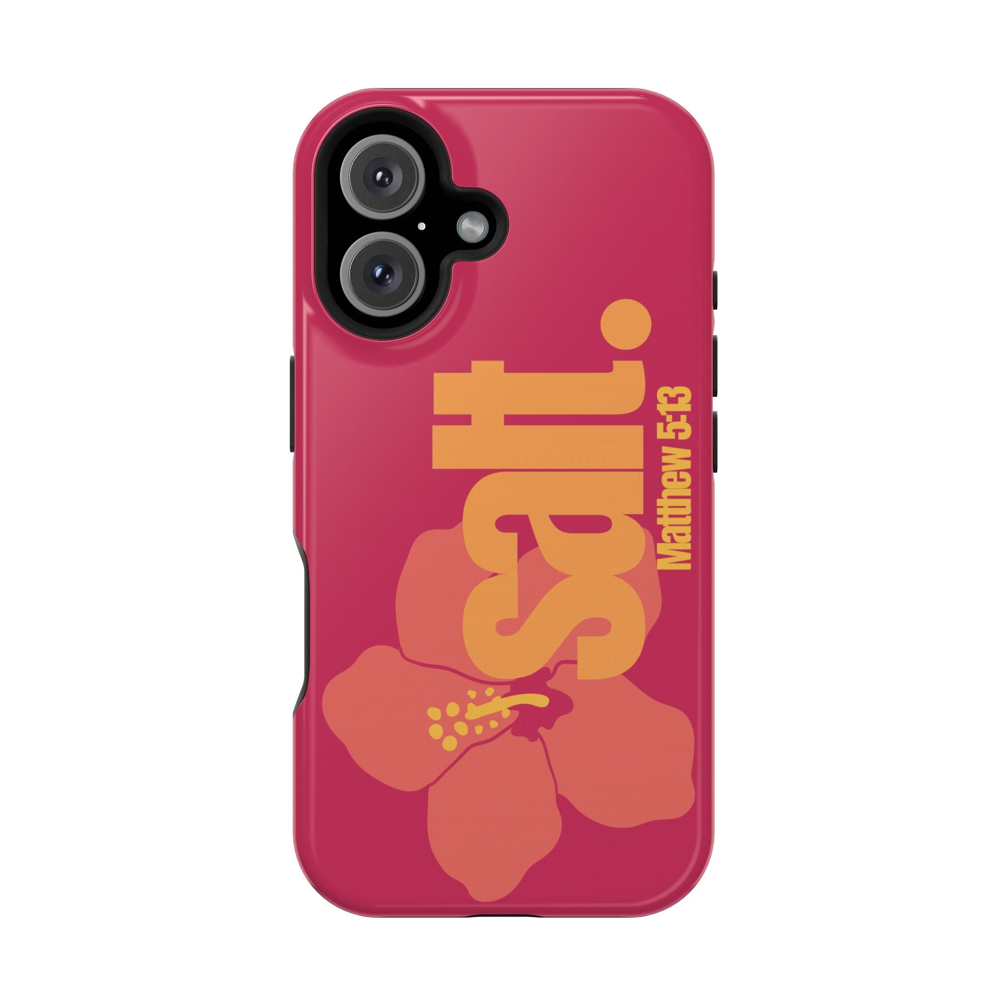 Salt Hibiscus Hard Phone Case