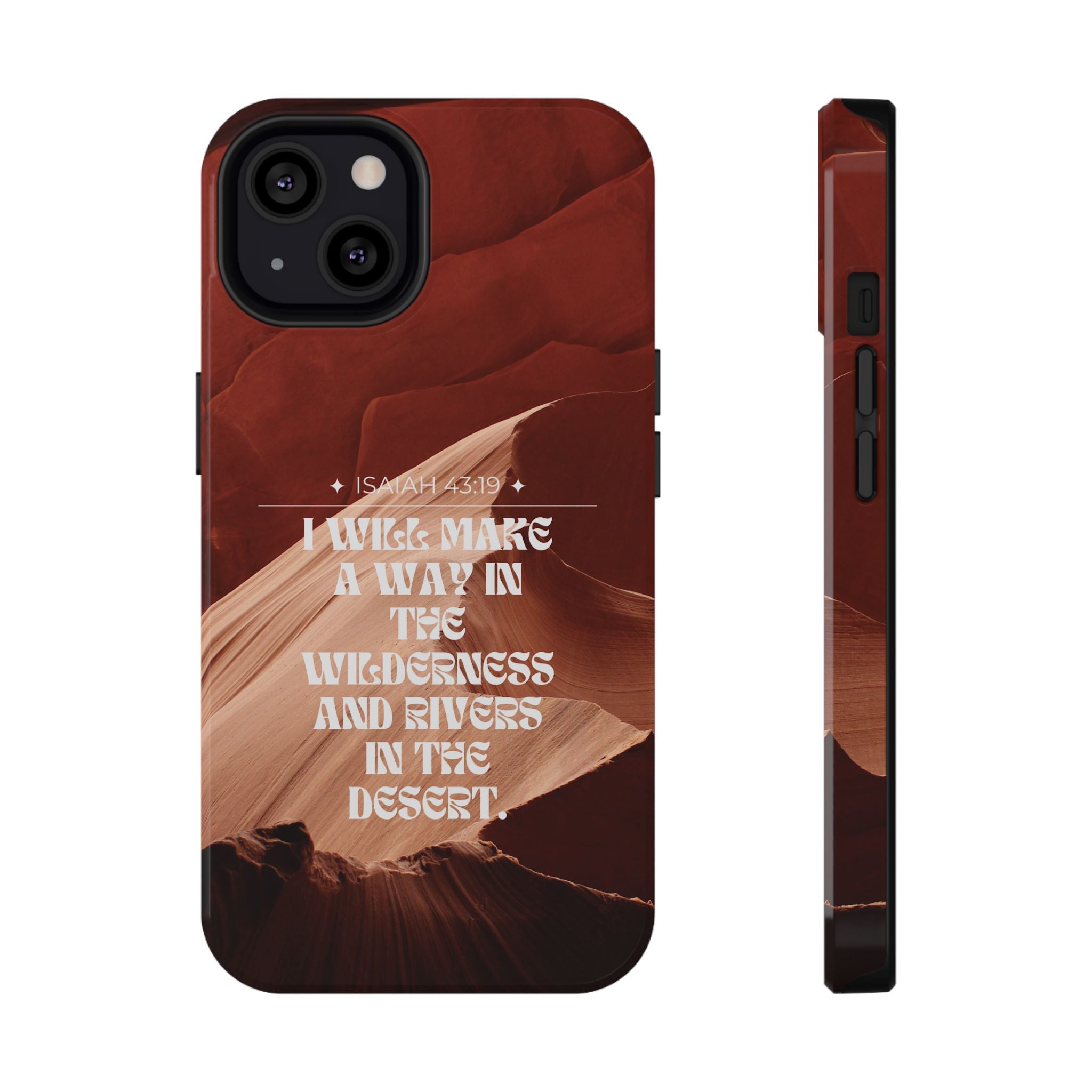 Rivers In The Desert Hard Phone Case