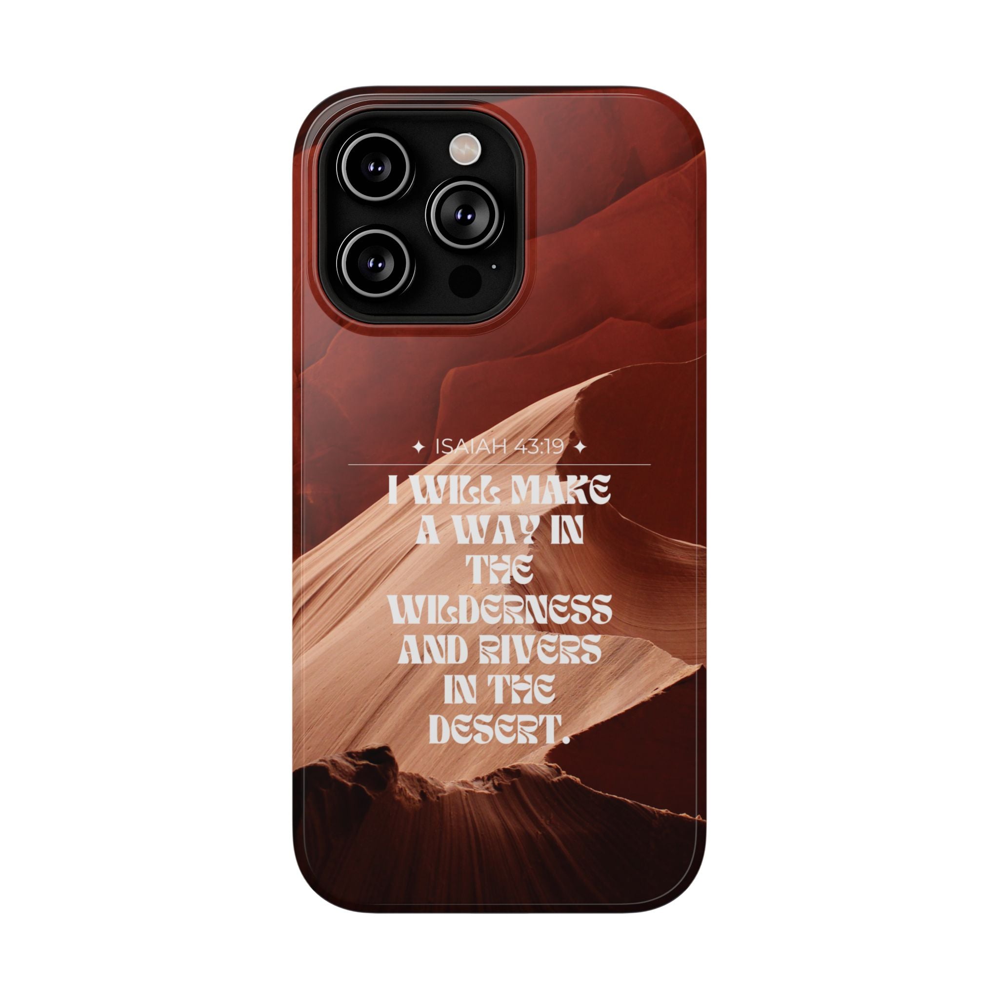 Rivers In The Desert Hard Phone Case