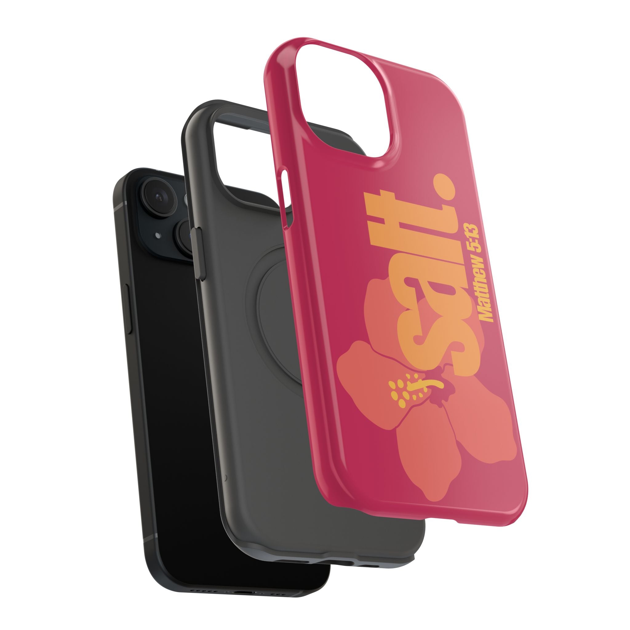 Salt Hibiscus Hard Phone Case