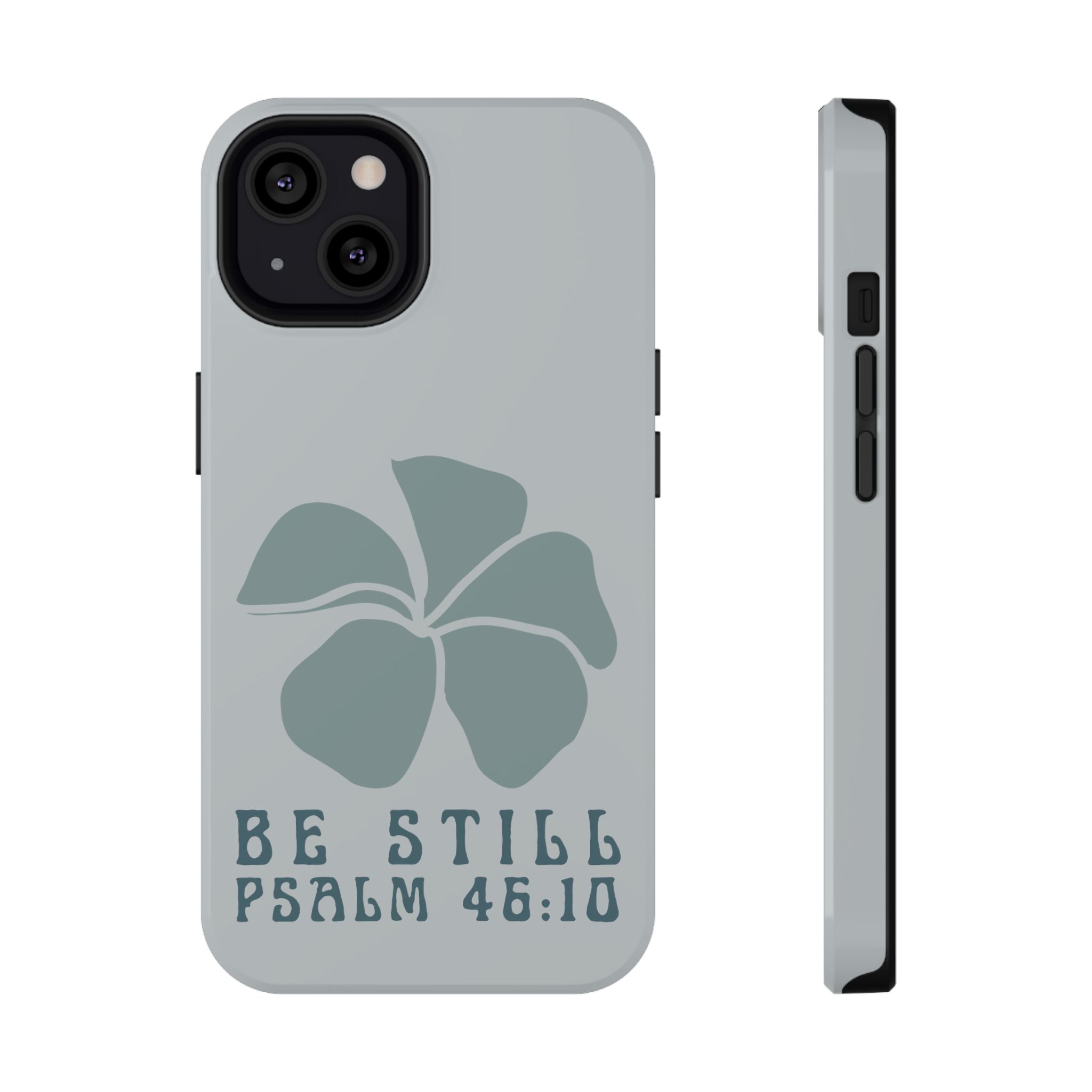 Be Still Plumeria Hard Phone Case