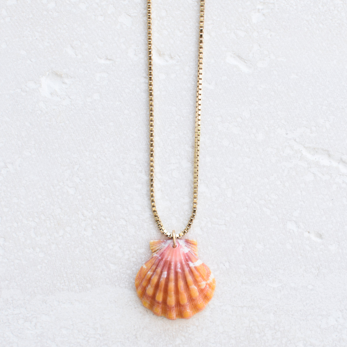 Hawaiian Sunrise Shell Necklace