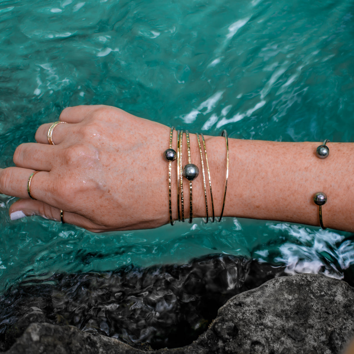 Tahitian Pearl Bangle