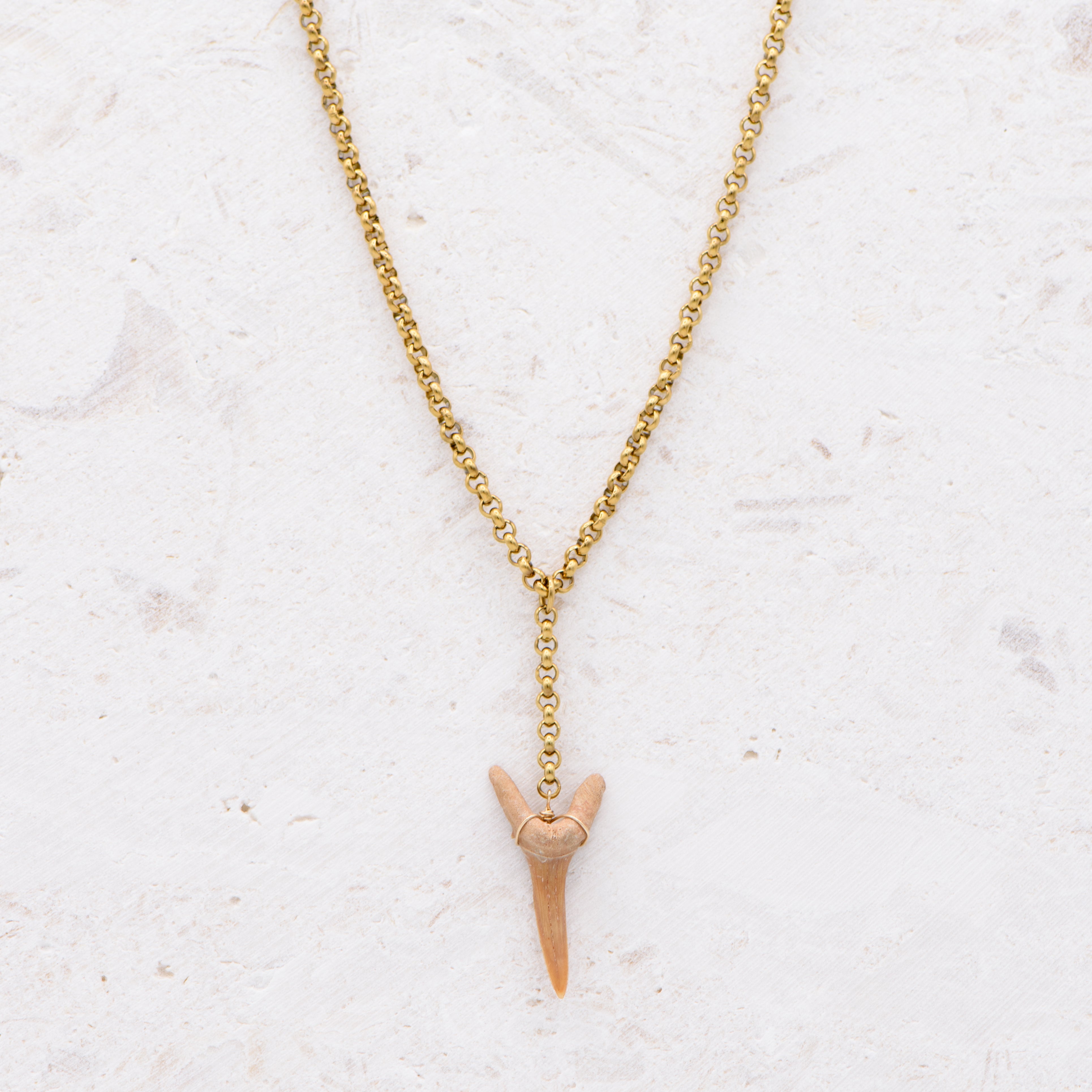 Sand Shark Lariat Necklace