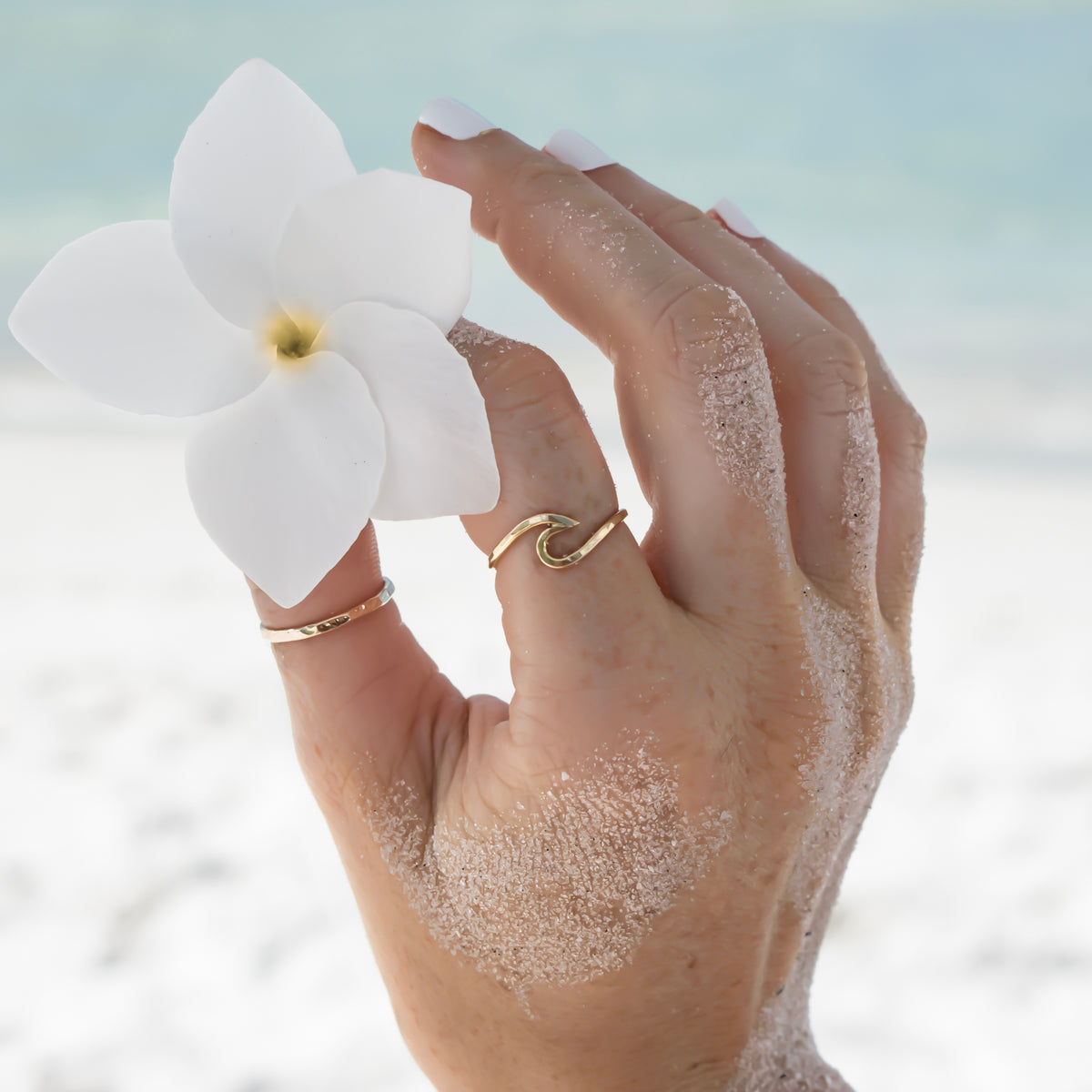 Oceans Wave Ring