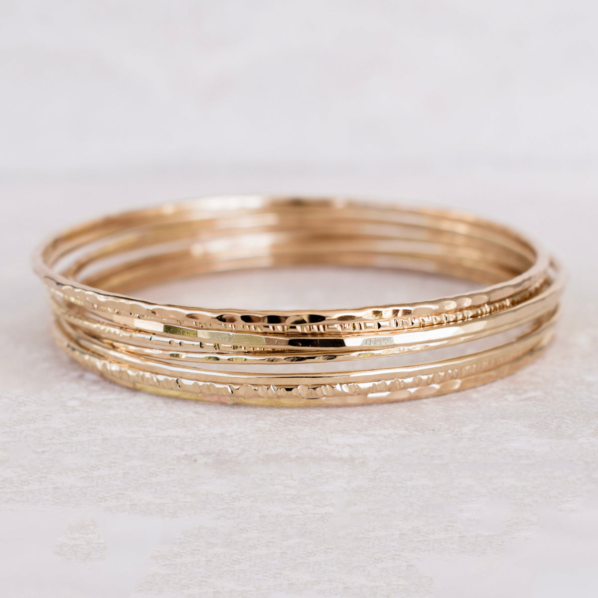 Textured Stacking Bangle