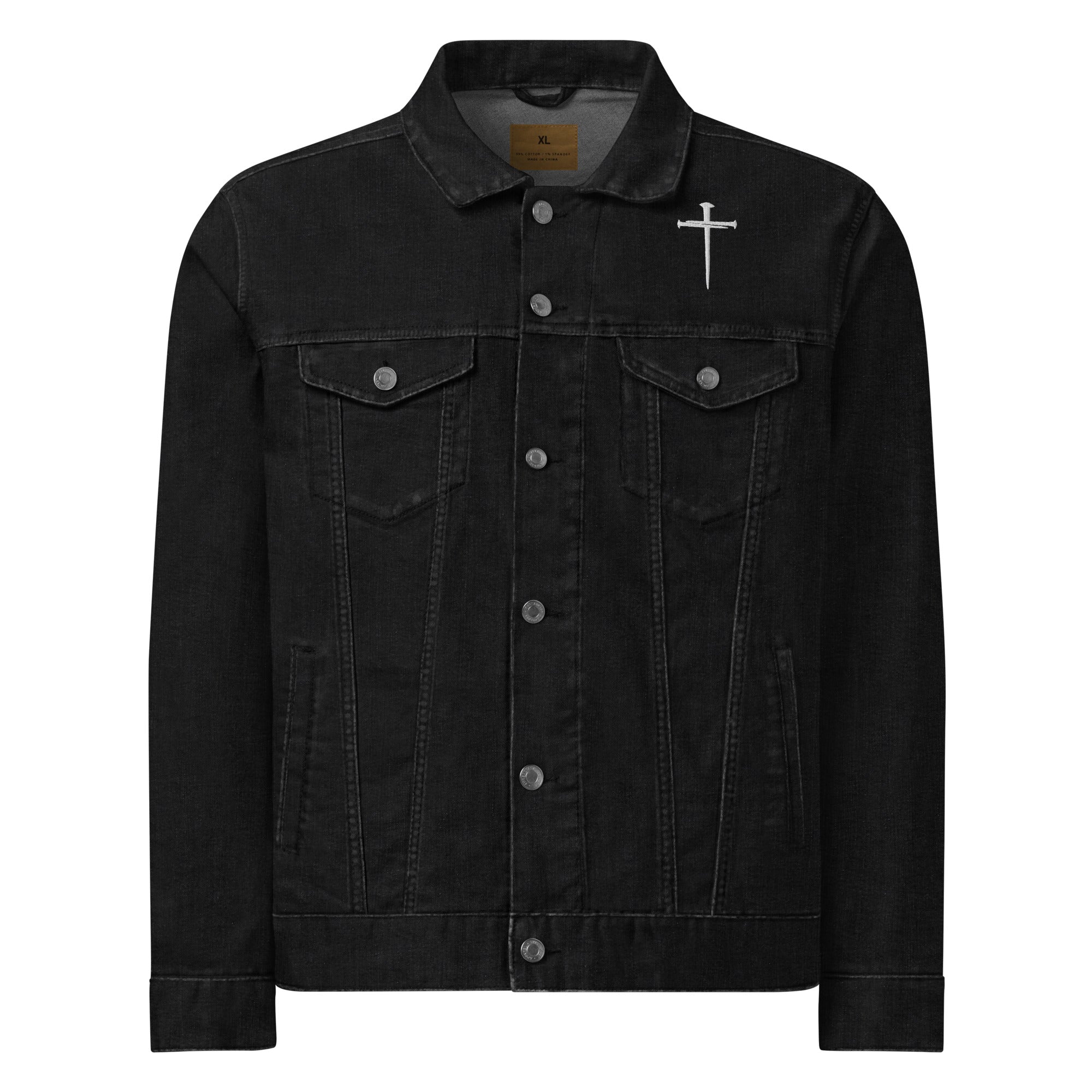 God of Miracles Denim Jacket